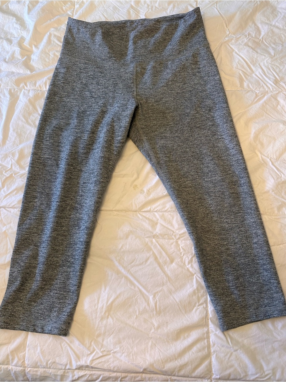 Old Navy Heather Gray Women's Capri Leggings